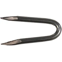 Schweizerische Nagelfabrik, Nägel, Agraffen verzinkt 1.2 x 12 mm Pack à 0.5 kg. (12 mm)