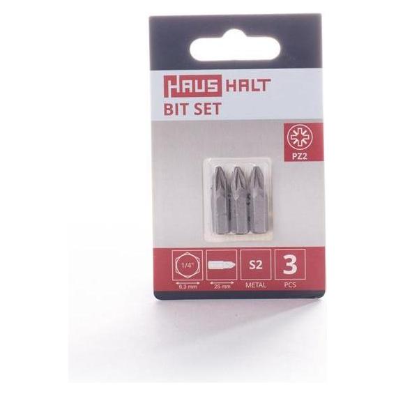 Haushalt SCREWDRIVER BIT PZ2X25MM 3PCS (36516932)