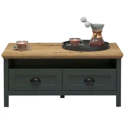 trendteam Couchtisch Stanton Holzoptik Tannengrün