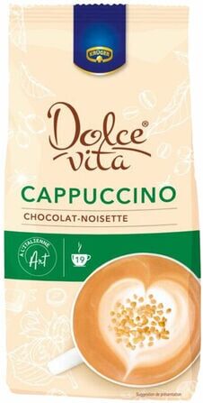 dolceVita Dolce Vita Krüger Löslicher Kaffee Schokoladen- Und Nussaroma 380 G - MaxiCoffee