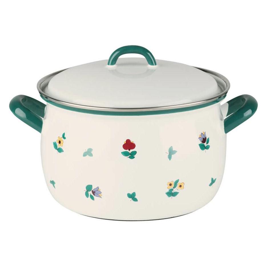 Riess Fleischtopf m.Deckel 20cm,3.5L (Kochtopf, Emaille, 20 x 20 cm) (21894683)