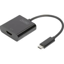 Digitus TV, Monitor Adapter [1x USB-C® Stecker - 1x HDMI-Buchse] DA-70852 15.00 cm
