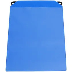 10 Gitterboxtaschen mit Einhängehaken und Magnetstreifen Hochformat | A4, PVC, blau