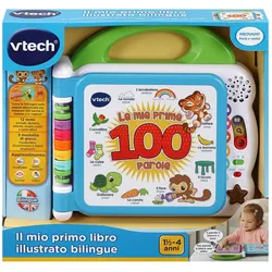 VTech Mein erstes Bilderbuch – Meine ersten 100 Wörter (Englisch, Italienisch, 2 - 5 Jahre)