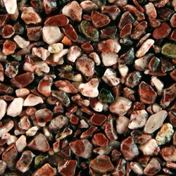Terralith Marmor - Steinteppich WAND rosso autunno due (fein) für 1 qm