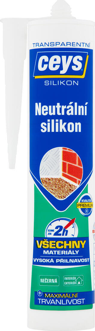 Ceys Siliconenkit, neutraal, transparant, 280 ml