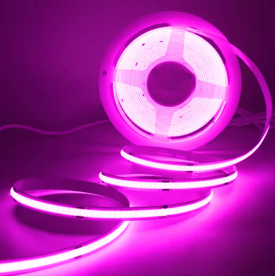Inspire Curations 8MM COB LED Motion Sensor Strip Light 320 LEDs Per Meter pink 3m
