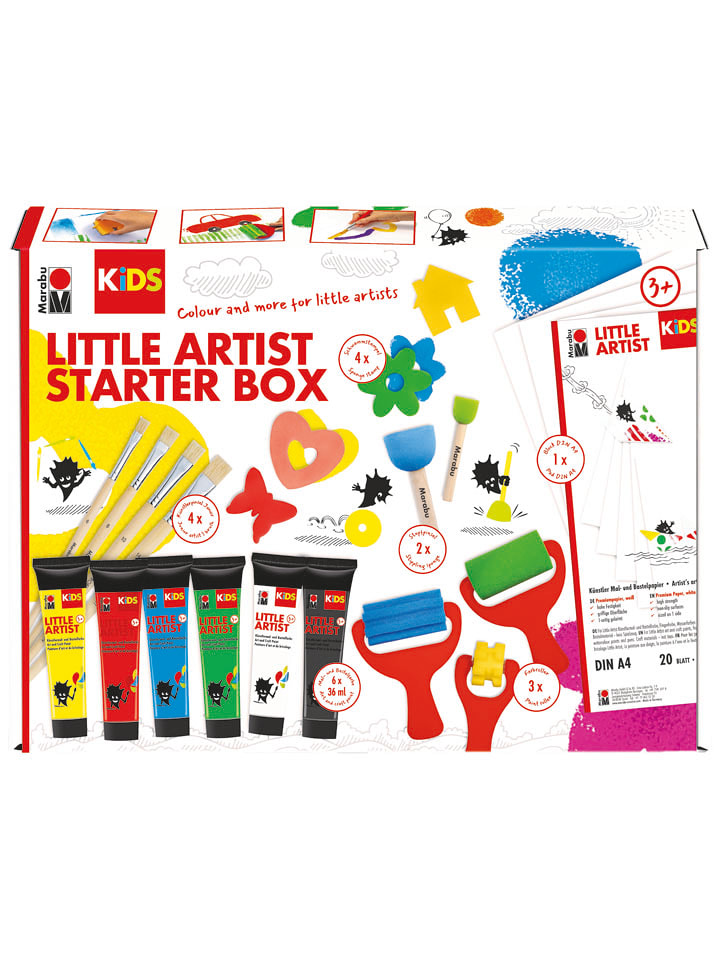 Marabu Kreativset "Little Artist Starter Box" - ab 3 Jahren - onesize