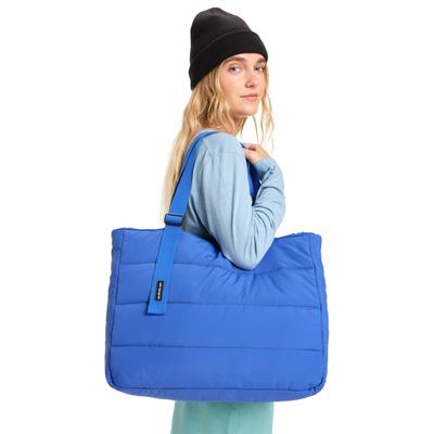 Handtasche QUIKSILVER "The Puffy", Damen, blau (surf the web), Obermaterial: 100% Nylon., Taschen Handtasche