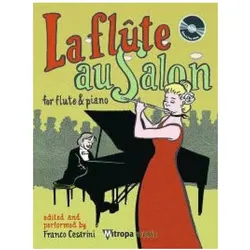 La flûte au salon, für Flöte und Klavier, mit Audio-CD, Fachbücher von Franco Cesarini