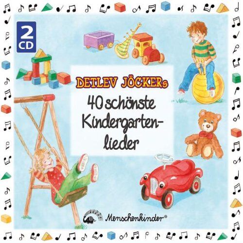 Detlev Jöcker - Detlev Jöckers 40 schönste Kindergartenlieder (inkl. Liederbuch-Download) - Preis vom 11.10.2026 23:13:37 h