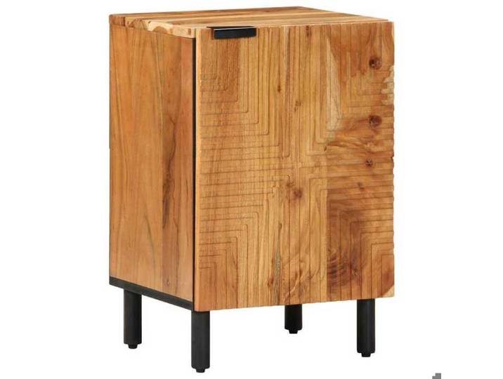 (Sale Season)Cabinet/Armoire de Lavabo - JILL'S - Elégant Design - avec porte bois d'ingénierie 1739933