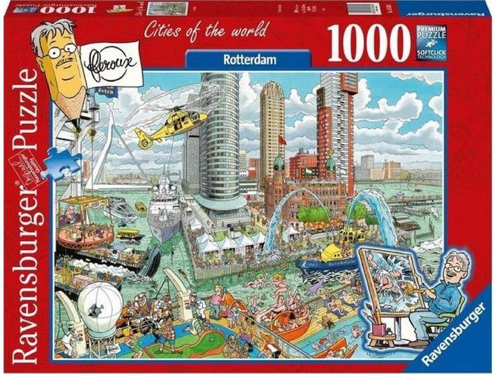 Ravensburger Fleroux Rotterdam - Legpuzzel 1000 stukjes