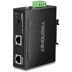 Trendnet TI-SG104 PoE-Splitter (DIN-Schienenmontage möglich) (PoE Splitter), Zubehör Netzwerk