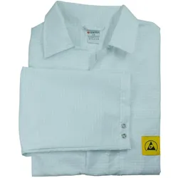 Wetec,  ESD-Arbeitsmantel AM-156, ESD, M, weiss (M)
