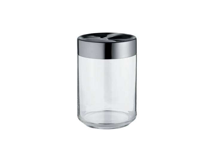 Alessi - Bocal hermétique Julieta - Transparent - Acier inoxydable - Designer Lluis Clotet