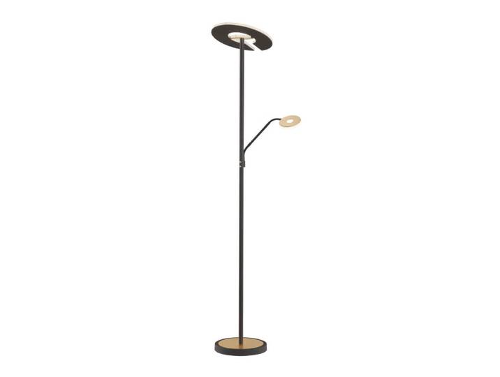 Leeslamp Dent zwart met goud Fischer & Honsel - 40466