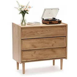 SIDEBOARD Holz mit 3 Schubladen