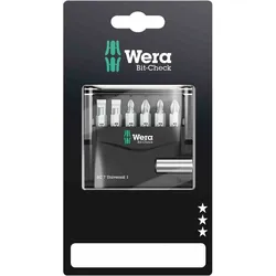 WERA   Bit-Set, 7St, 2xPH, 2xPZ, 2xSchlitz