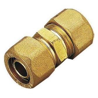 Unite kobling kompression 16 x 2,0 - 16 x 2,0 mm (Pressverbindung) (1400015)