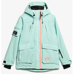 SUPERDRY Ski Ultimate Rescue Jacke - Damen  - 10 (38) Cali Blue (DCN)