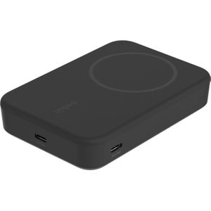 Belkin Powerbank BoostCharge Pro 10K schwarz, 10000mAh, USB-C, MagSafe, Qi2, Ladeleistung 15 Watt