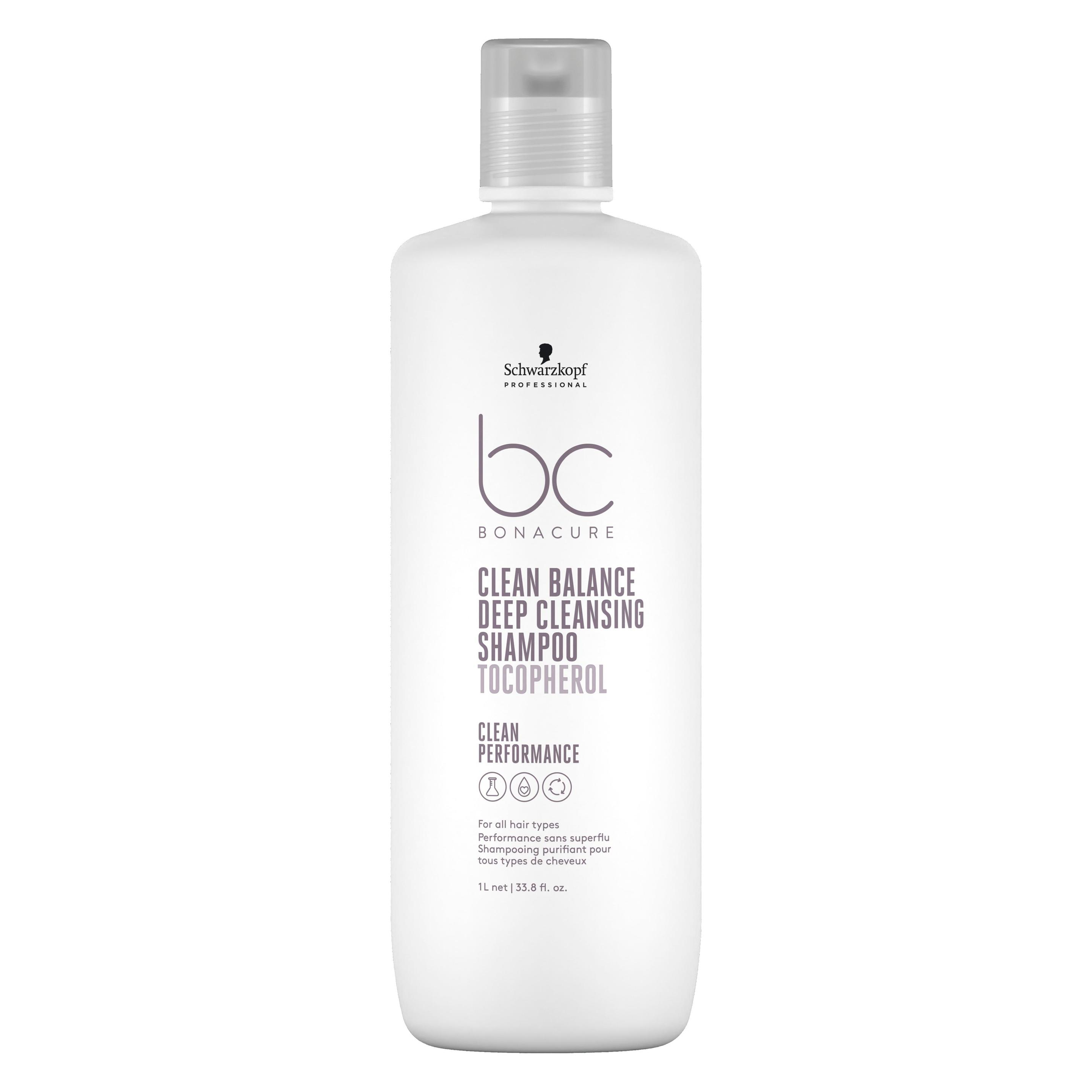 Schwarzkopf BC Clean Balance (Flüssiges Shampoo, 1000 ml) (Schwarzkopf Professional)