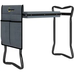 KNIEBANK Stahl Schaumstoff Grau