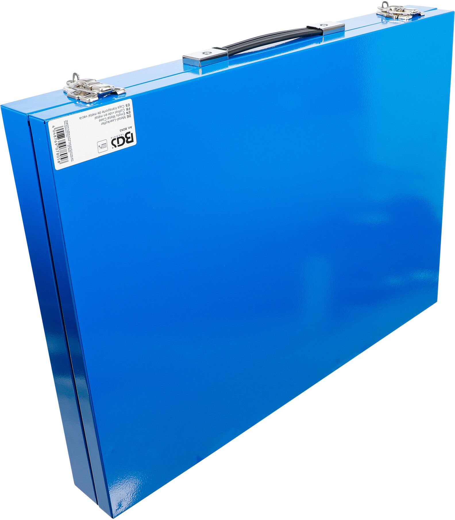 BGS Metall-Werkzeugkoffer, leer, für 3/3 BGS Werkstattwageneinlagen ; BGS technic (BOX3)