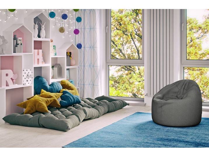 Sitzsack Jenna - Grau - Luxusbetten24