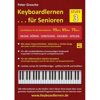 Keyboardlernen für Senioren (Stufe 3) -