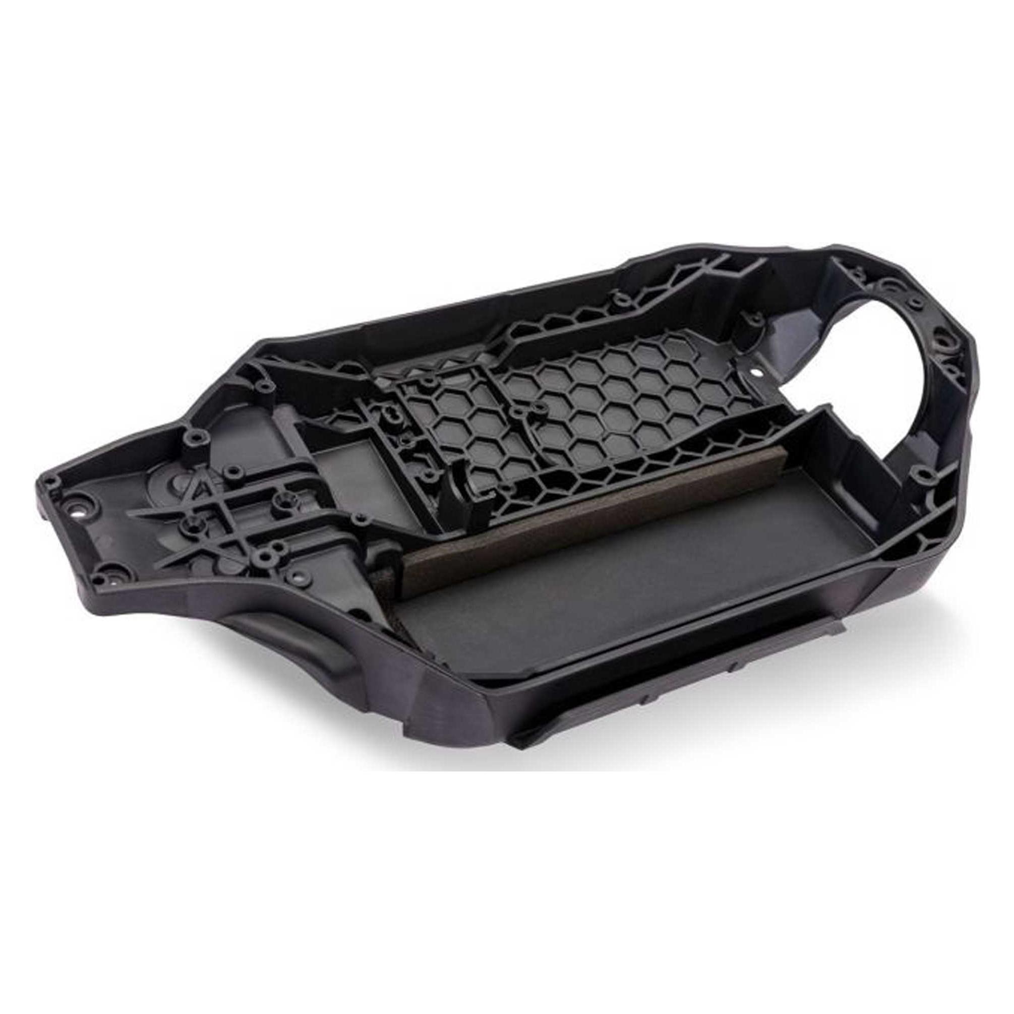 Traxxas Chassis für 162mm langer Akkuschacht Stahl-grau VX3 4x4 (TRX6723-STGRY)