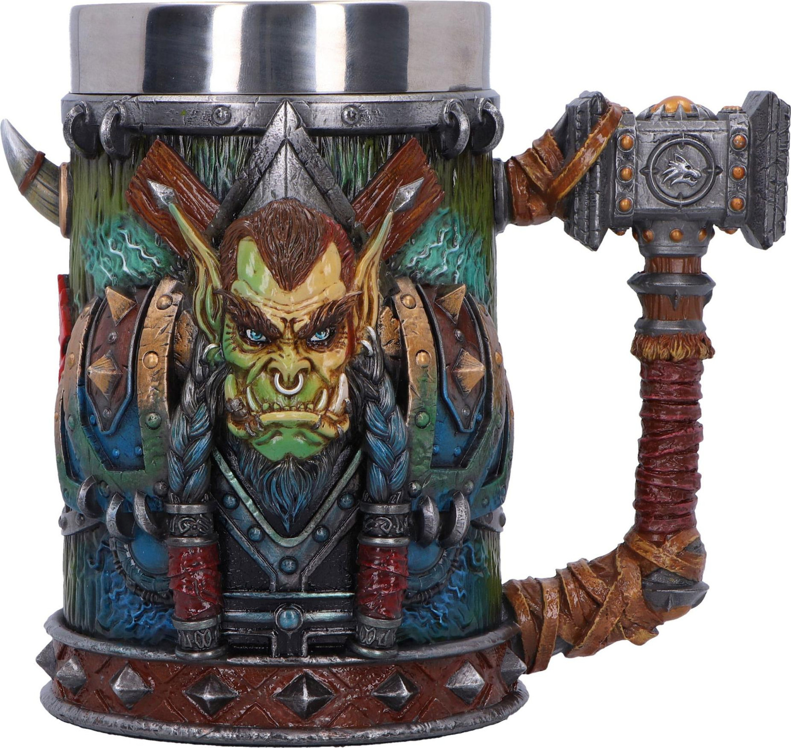 Nemesis Now World of Warcraft Krug met afbeelding van Thrall, 17 cm