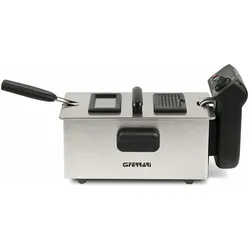 G3 Ferrari Frytkownica tradycyjna G3ferrari G10203, Fritteuse, Silber, Schwarz