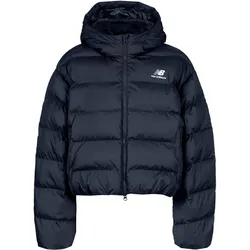 NEW BALANCE Boston Kapuzenjacke Damen | Gr. XS | schwarz - schwarz