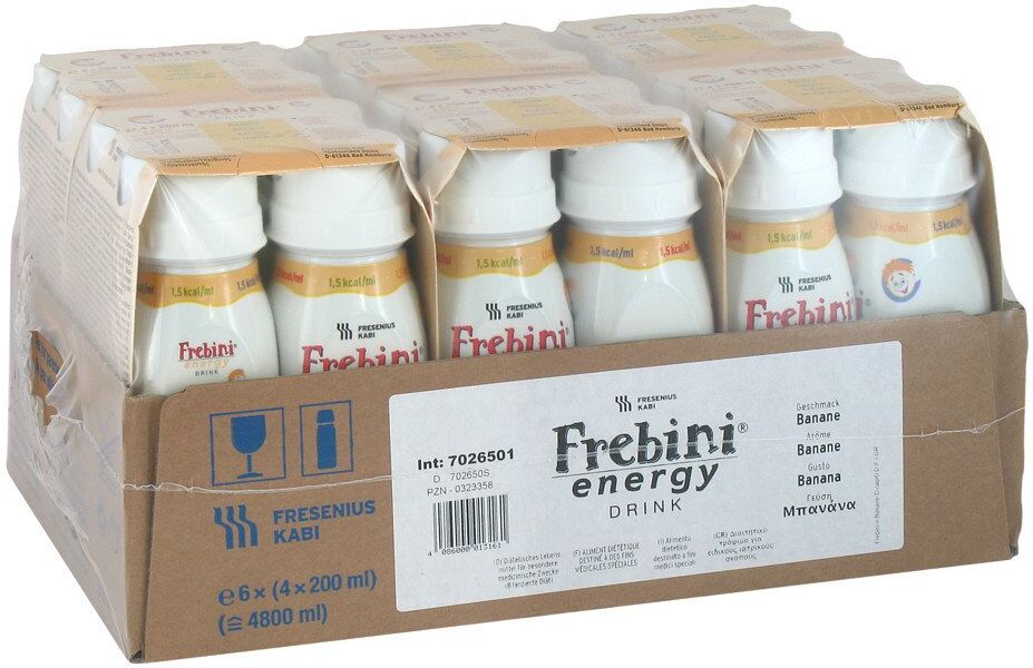 Frebini Energy Drink Banane Trinkflasche