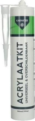 Karakter Acrylaatkit Universeel Wit 310ml