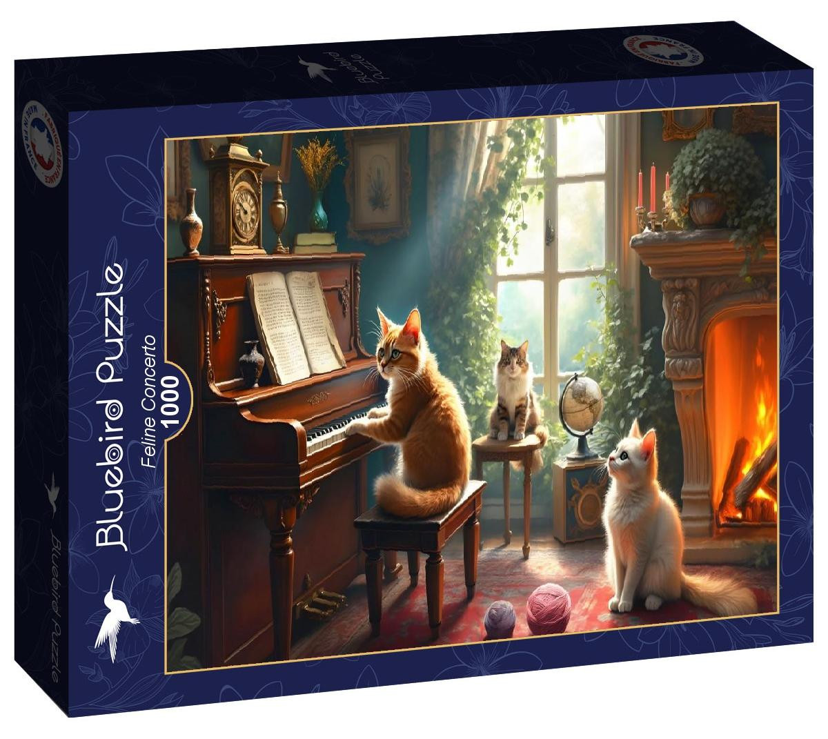 Bluebird Puzzle Kattenconcert 1000 stukjes