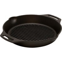 Grill-Feuerpfanne gp30h, mit 2 Henkeln schwarz, Ø 30cm