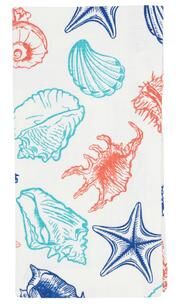 Saro Lifestyle Ocean Breeze Sea Shells Napkin (Set of 4)