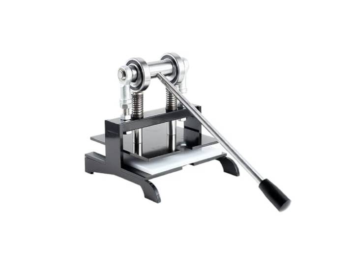 Gerade Platte Horizontal Universal Tischtennis Schneidemaschine Manuelles Schneiden Gummi Sticky Pat Werkzeug Werkzeuggriff Werkzeughalter