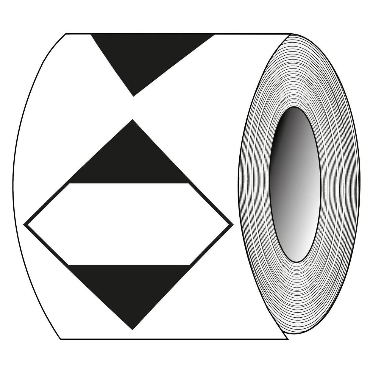 Brady ADR9 - LQ 2011- 100*100-B7541 250/ROLL, Transportschilder (250 Schilder) (813992)