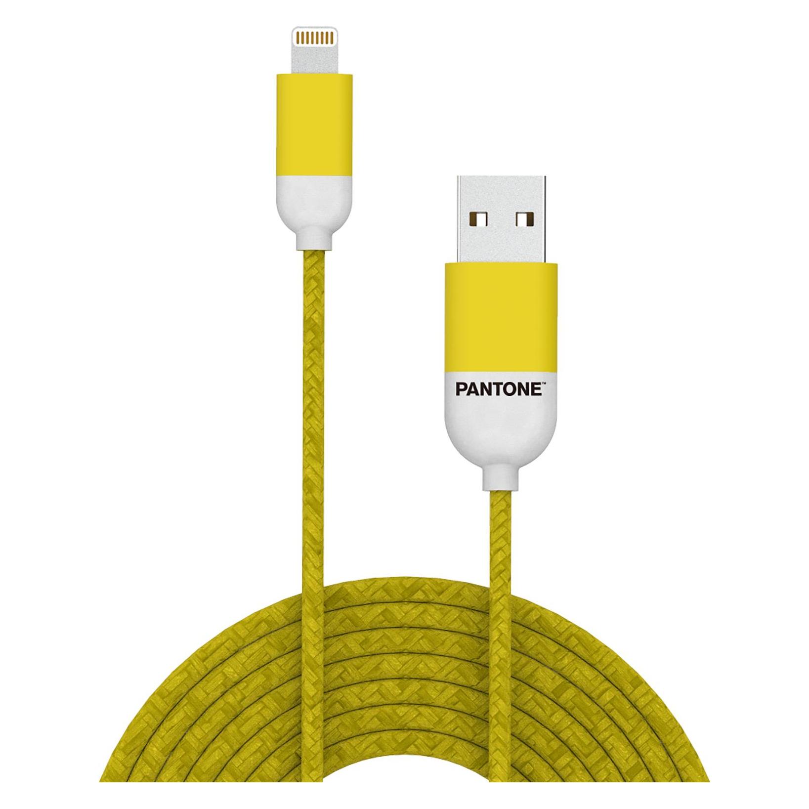 Celly USB To Lightning Cable Pantone Yellow Pt-Lcs001-5y (1.50 m) (PT-LCS001-5Y)