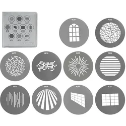 NANLITE AS-GB-FMM-SET1 Gobo-Set 1