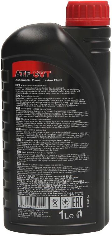 Automatikgetriebeöl CHEMPIOIL ATF CVT 1L
