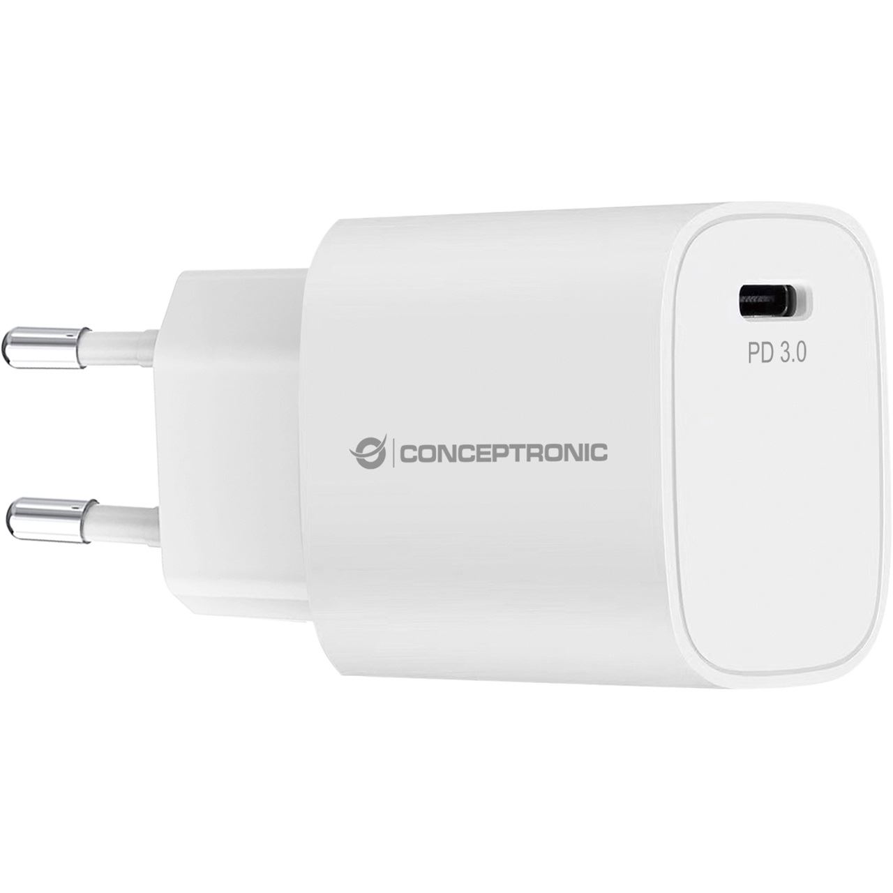 20 Watt Conceptronic Ladegerät 1Port 1xUSB-C Desk PD ws