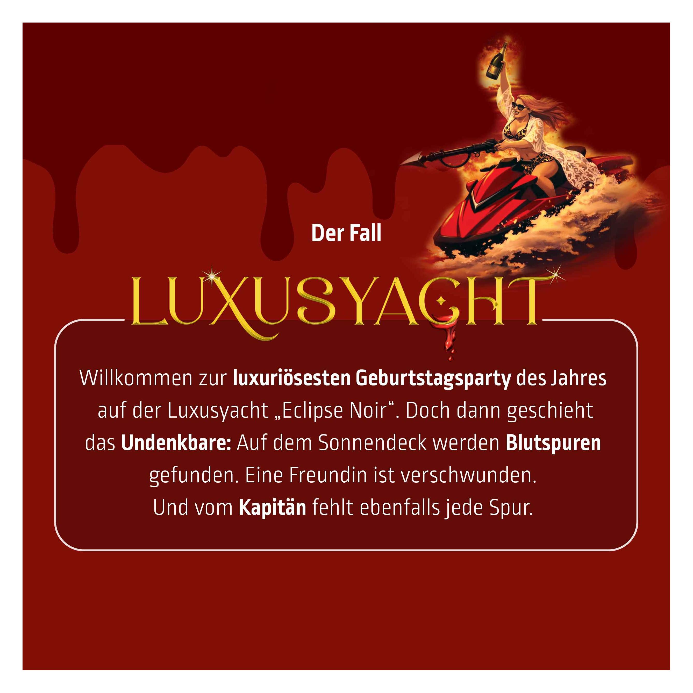 Mord bei Tisch : Luxusyacht (Deutsch, 4 - 6 Spieler) (434262)