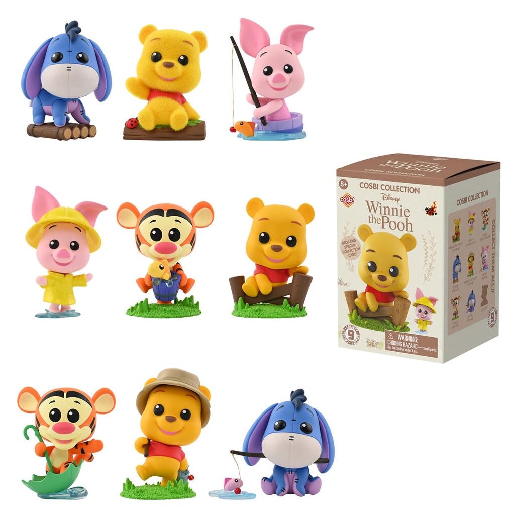 YuMe Disney Cosbi Minifiguren Winnie Puuh 8 cm Blind Box Display (8) (65409)