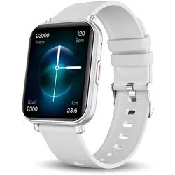 Niceboy WATCH 4 Artic Silber / Smartwatch / 1,78" AMOLED / IP67 / BT 5.3 (ohne SIM), Smartwatch