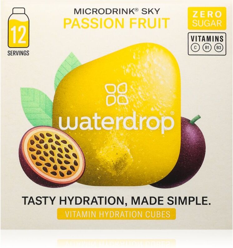 Waterdrop Microdrink napój z witaminami smak Sky – Passion Fruit 12 szt.